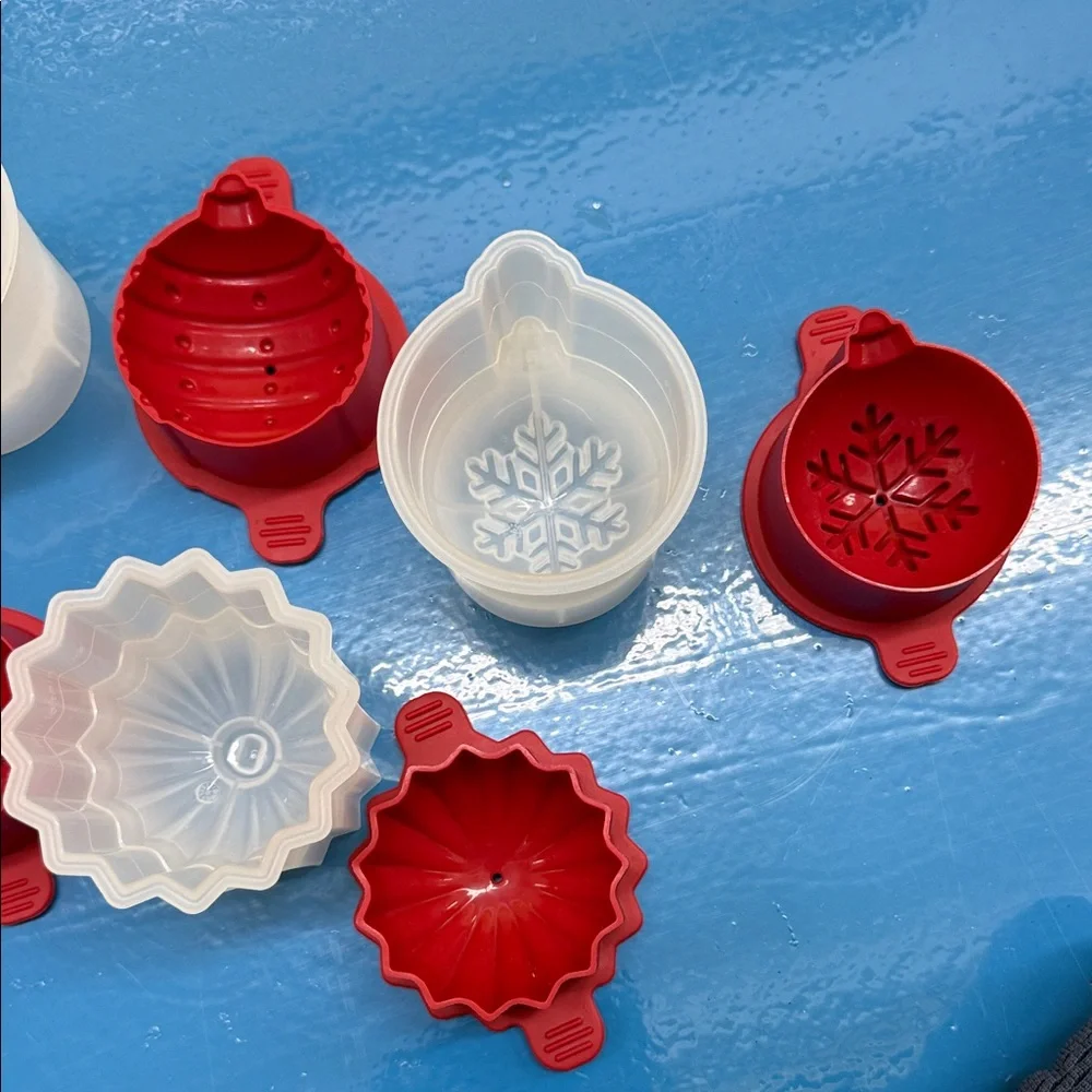 Ornament Ice Molds - Clear